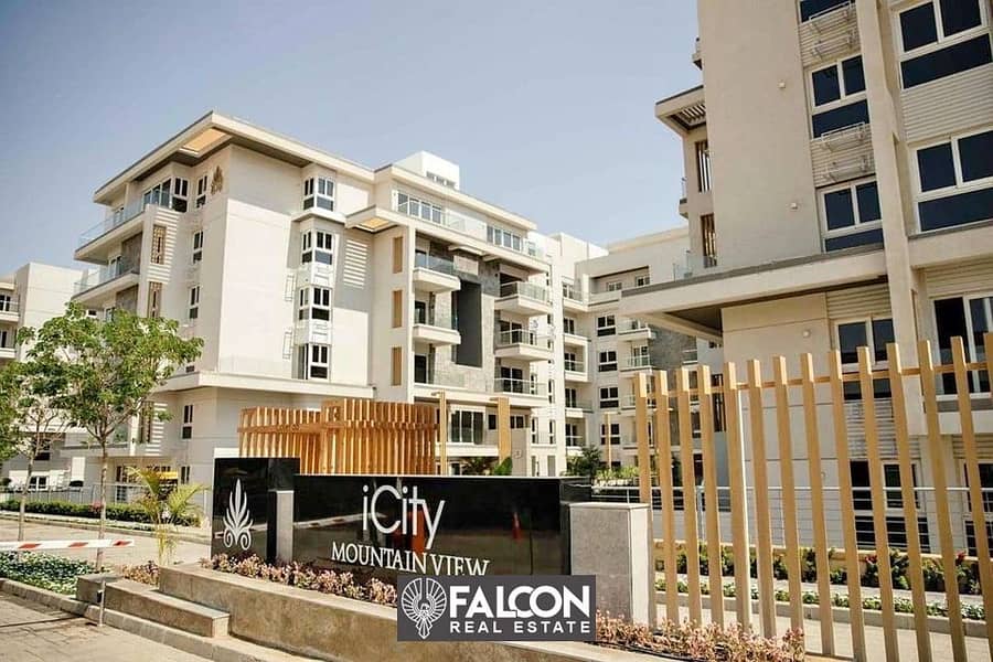 Apartment 125m immediate delivery in the Fifth Settlement, New Cairo, iCity Mountain View Compound 14