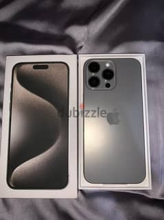 كسر زيرو بطارية100%I phone 15 pro max Nuture Titanium 0