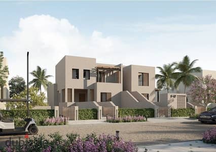 Townhouse for sale with a distinctive view in the heart of Makadi Heights Bay, Hurghada, fully finished by Orascom