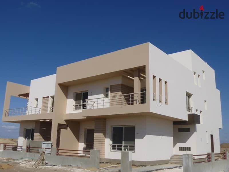 For sale, a townhouse of 283 square meters, fully finished, Grand Heights Compound, 6th of October 2