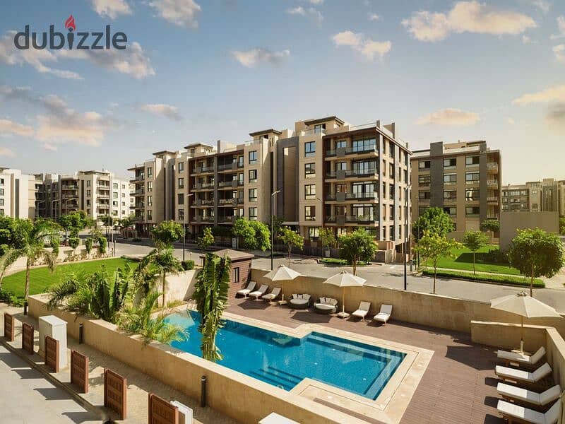 Apartment for sale ready to move in Azad compound prime location in the heart of the fifth settlement with a view of the landscape 1