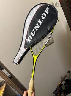 Dunlop squash racket