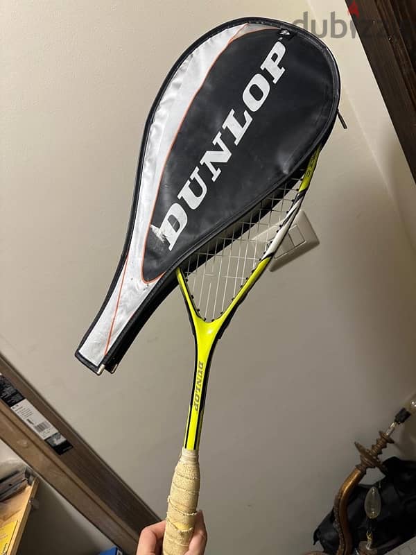 Dunlop squash racket 0