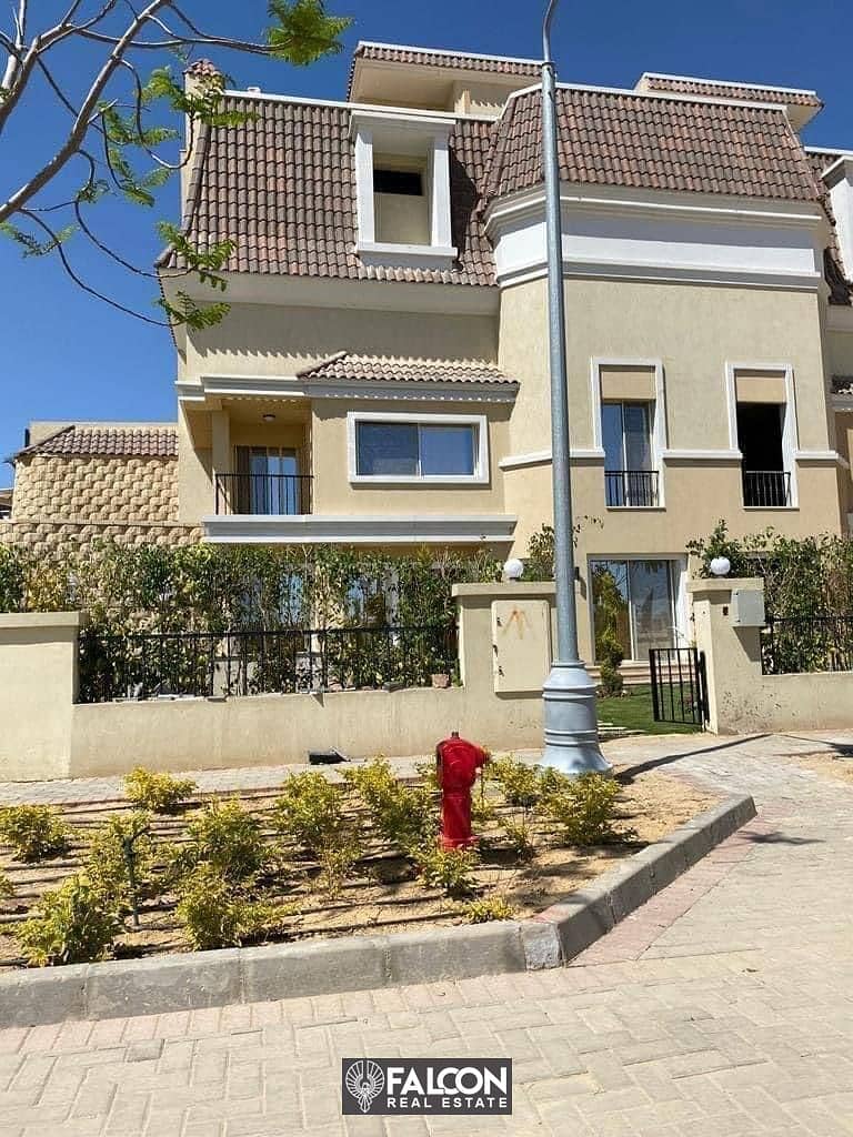 With a 42% discount, I own a villa in front of Madinaty in the Butterfly Al Mostakbal Compound on Al Amal Axis, developed by Nasr City Company. 9