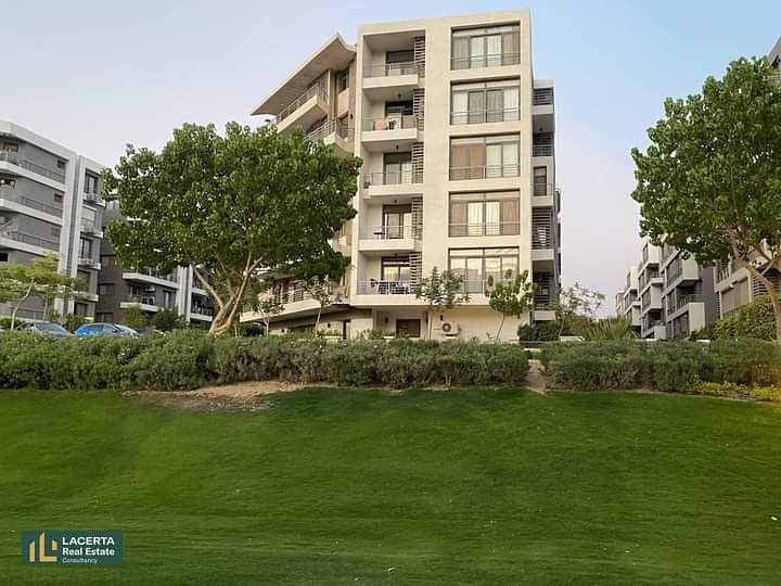 3-bedroom apartment for sale on Suez Road, directly in front of Cairo International Airport in Taj City 10