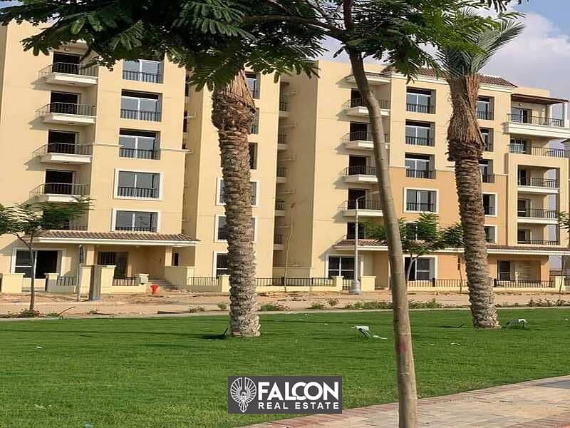 Corner Apartment 156m With Distinctive Division Prime Location For Sale In Sarai New Cairo Next To Madinaty 7