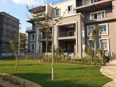 Apartment for sale ground + Garden 236m SODIC October Plaza Compound