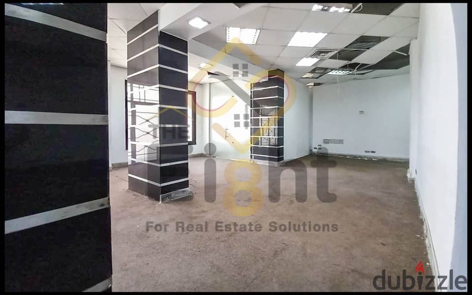 Duplex Administrative Headquarters for Rent 788 m + 500 m Garage El Raml - Station ( Sultan Hussien St. ) 12