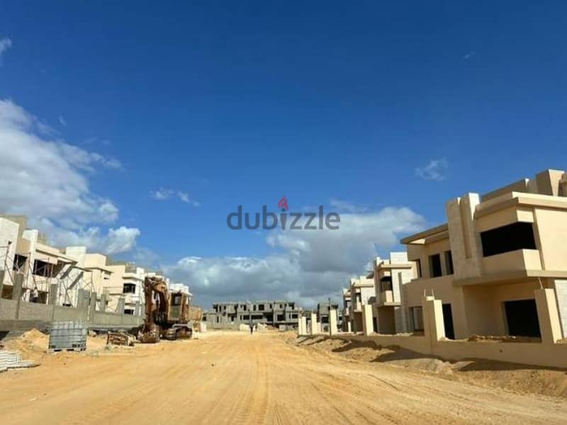 Twinhouse for sale at Tawny October توين هاوس للبيع بكمبوند تاوني 3