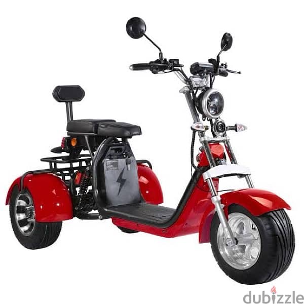 سكوتر هارلى كهرباء ٣عجلات ليثيوم harley electric scooter 3wheels 3000w 1