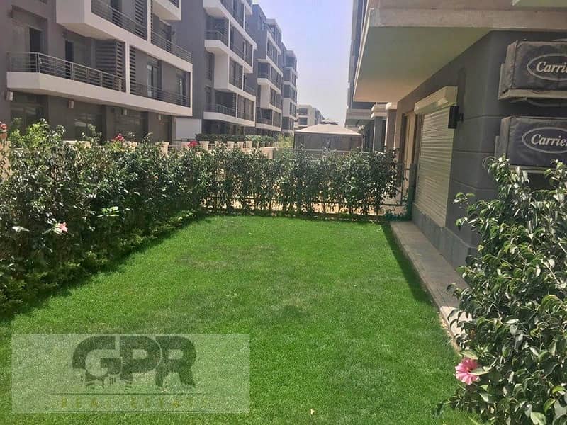 garden 3bed apartment on thawra street front of airport gate in taj city new cairo 3