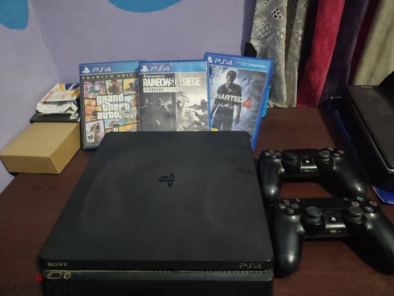 PS4 slim 500 GB 0