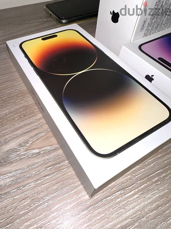 Iphone 14 pro max / 2SIM / 128GB / ايفون جديد ماتفتحش خالص 0