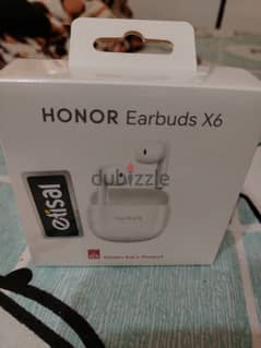 honor x6 earbuds 0