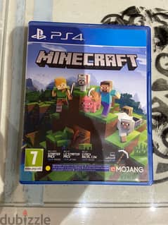 Minecraft PS4 used in a good condition