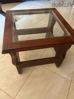 wooden table