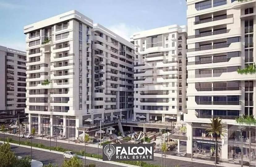 With a 20% down payment,  commercial store behind City Stars Mall Direct on Al-Thawra and Al-Nozha Streets in the GO Heliopolis Compound 5