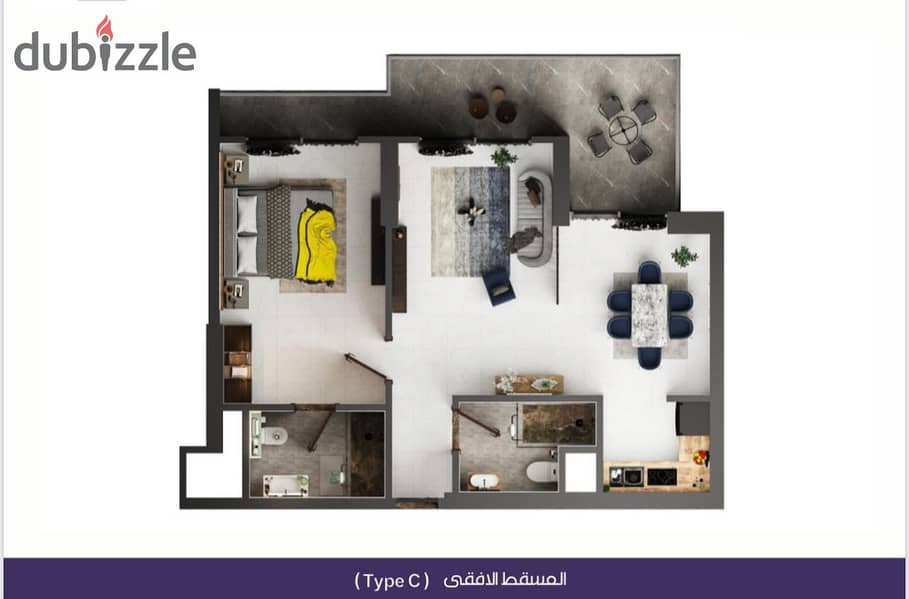 129  Portowalk - دور اول - وحده 30 م -  مقدم  750 الف - العلمين 9