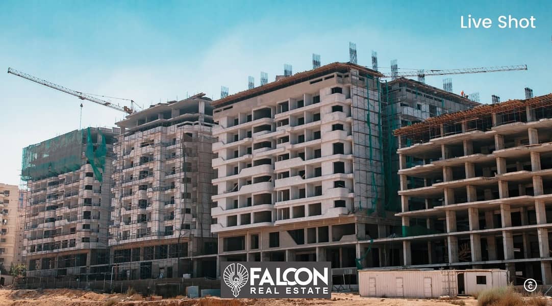 With a 20% down payment,  commercial store behind City Stars Mall Direct on Al-Thawra and Al-Nozha Streets in the GO Heliopolis Compound 0