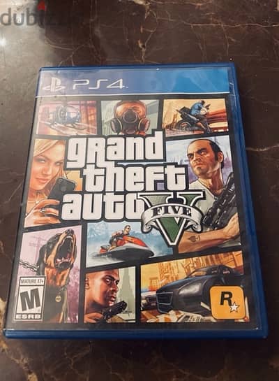 gta : Grand Theft Auto V with map for ps4