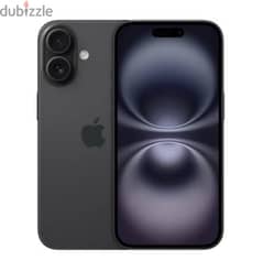 brand NEW Iphone 16 black 128 Dubai - ايفون ١٦ اسود جديد 0