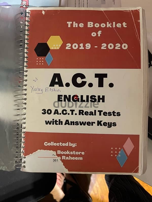 EST & ACT BOOKS 6