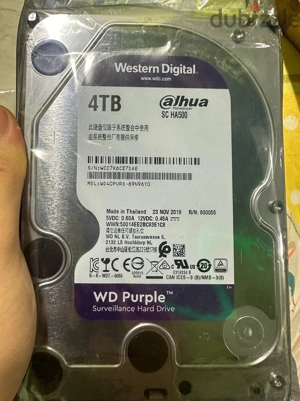 Western Digital 4T اتنين 1