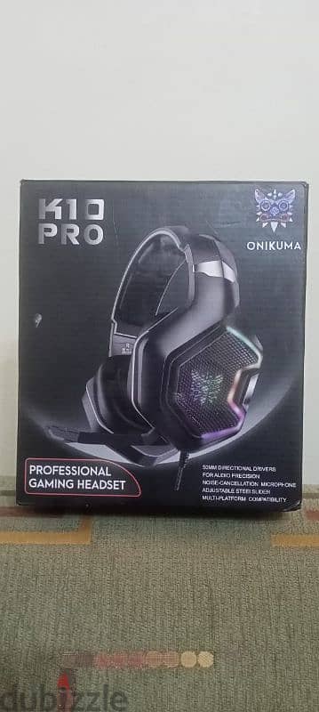 سماعه ONIKUMA  K10 pro RGB