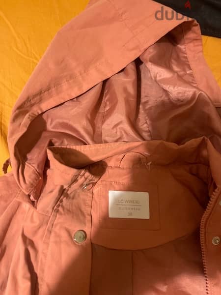 lc waikiki coat size 38 1