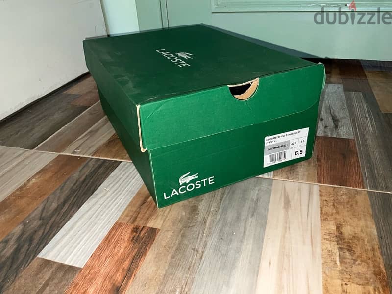 Men's Lacoste Carnaby Pro Bl Leather Tonal Trainers 3