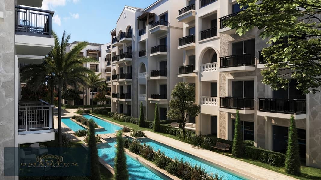 apartment for sale 166 sqm in palenica compound in el shorouk open view very prime location 3