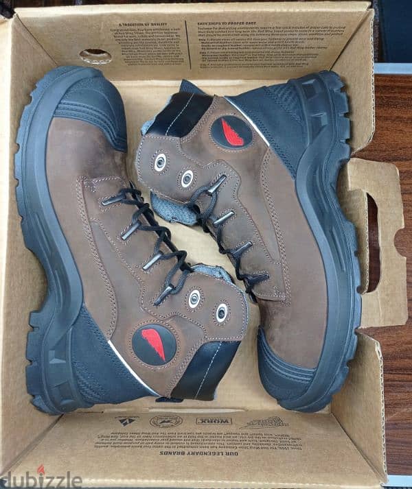 Red wing safety shoes 3228 1