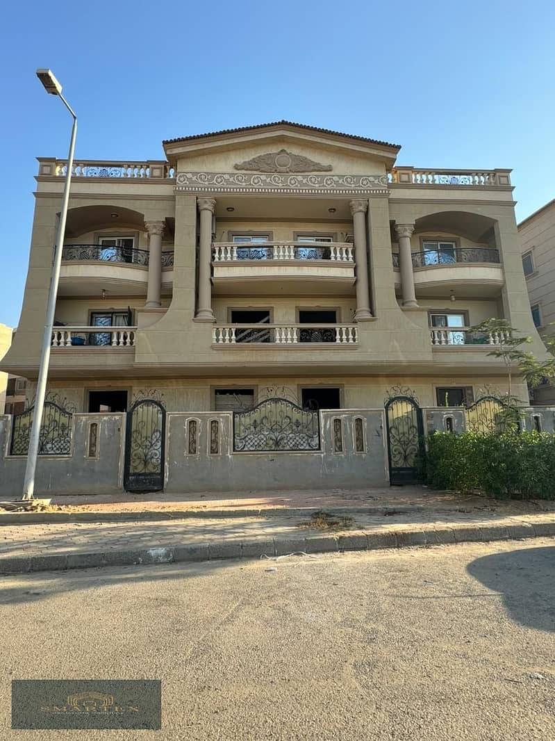 Duplex for sale in the third district, east, next to the middle link and Suez Road 3