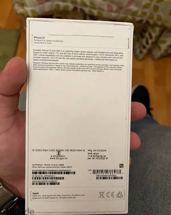 iPhone 13 128gb 100% Warranty NEW 2