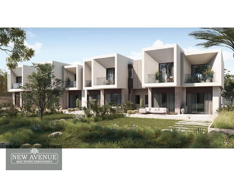 Townvilla middle 210 meter 3 Bedrooms  4 Bathrooms  in Solana East New Cairo . 4