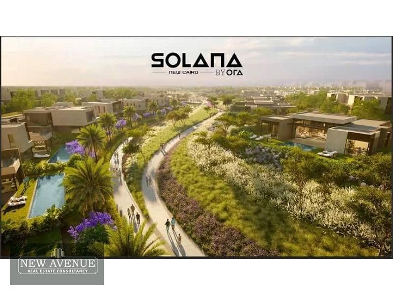 Townvilla middle 210 meter 3 Bedrooms  4 Bathrooms  in Solana East New Cairo . 8