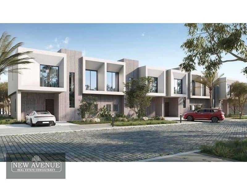 Townvilla middle 210 meter 3 Bedrooms  4 Bathrooms  in Solana East New Cairo . 9