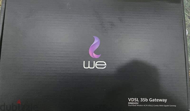 راوتر we VDSL يدعم 5GH & 2.4GH 1