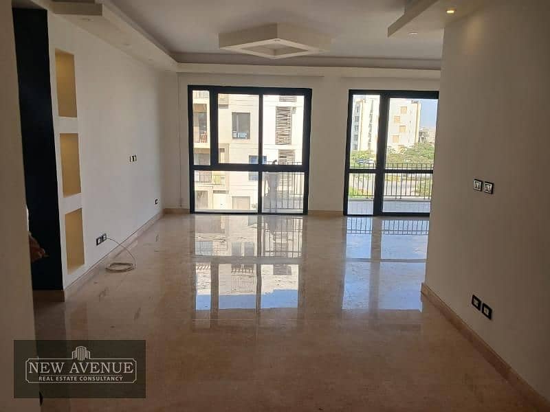 Fully finished apartment with kitchen & AC’s  3 Bedrooms  3 Bathrooms  Maid’s room  in Eastown SODIC 1