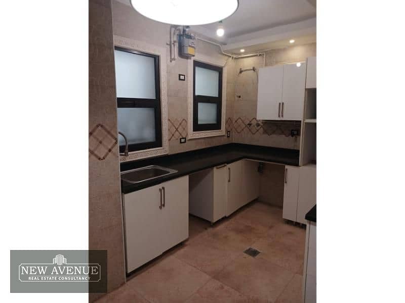 Fully finished apartment with kitchen & AC’s  3 Bedrooms  3 Bathrooms  Maid’s room  in Eastown SODIC 7