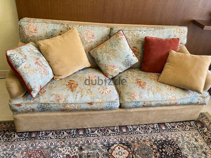 Living Room كنب راقي قماش جاكار 3