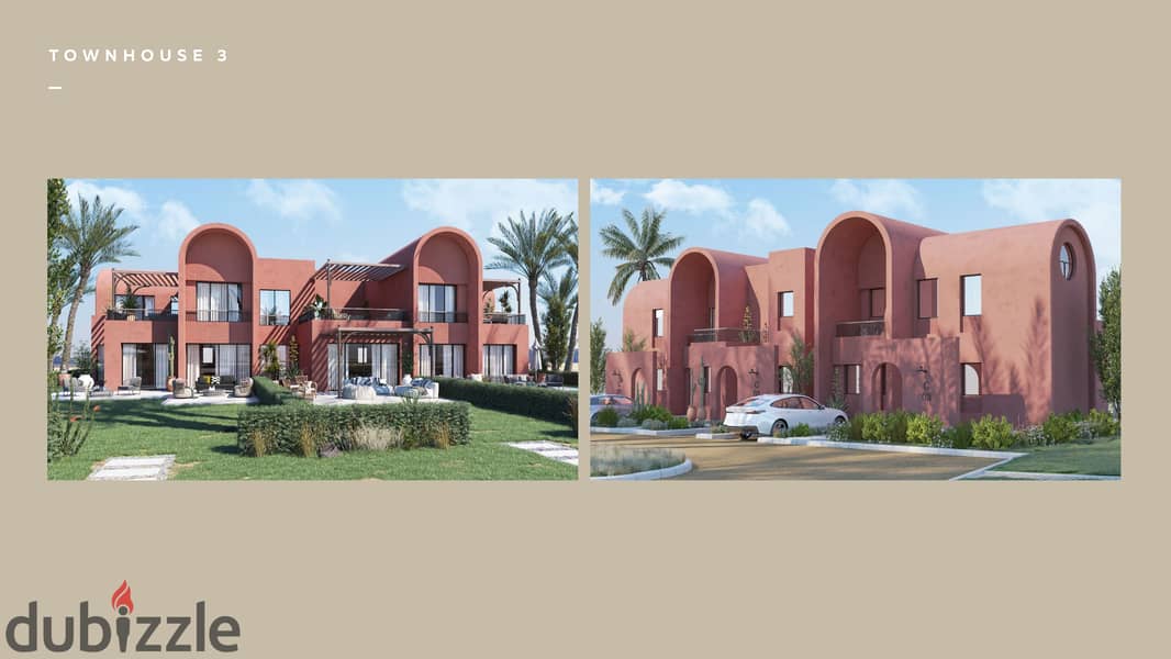 Chalet with garden overlooking Sand Pool at kamaran el gouna orascom - in installments 8