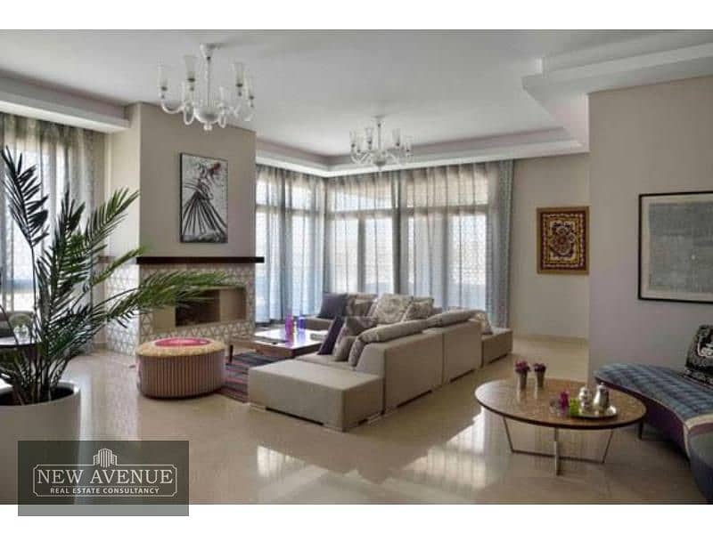 Fully furnished Apartment -Forty west Hassan allam 3