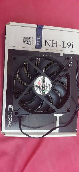 Noctua NH-L9i+Alpenfohn 15mm fan PWM+NZXT FAN 4