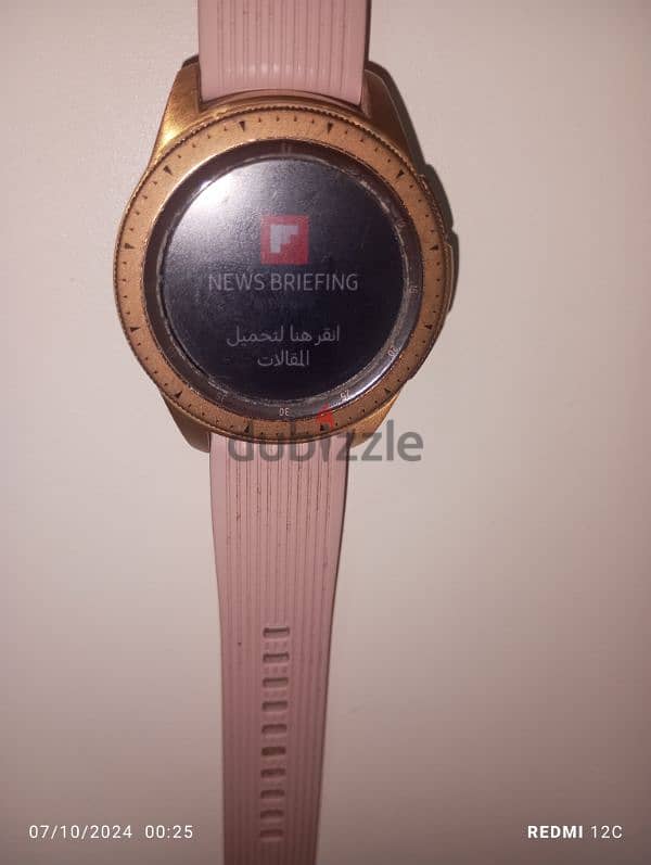 ساعه ذكيه Samsung galaxy smartwatch ساعه سامسونج اصللى ضد الماء 8