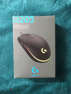 Logitech G203 LIGHTSYNC RGB 6 Button Gaming Mouse