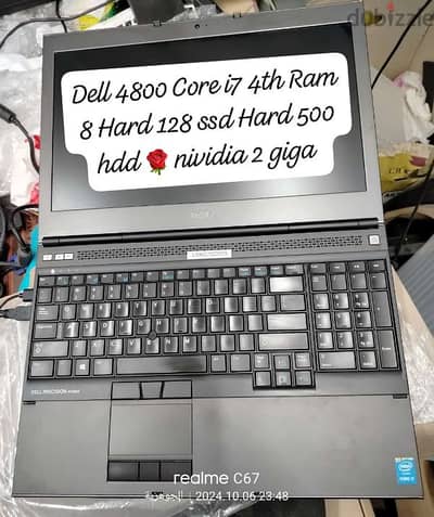 dell 4800 Core i7 4th nividia هاردين