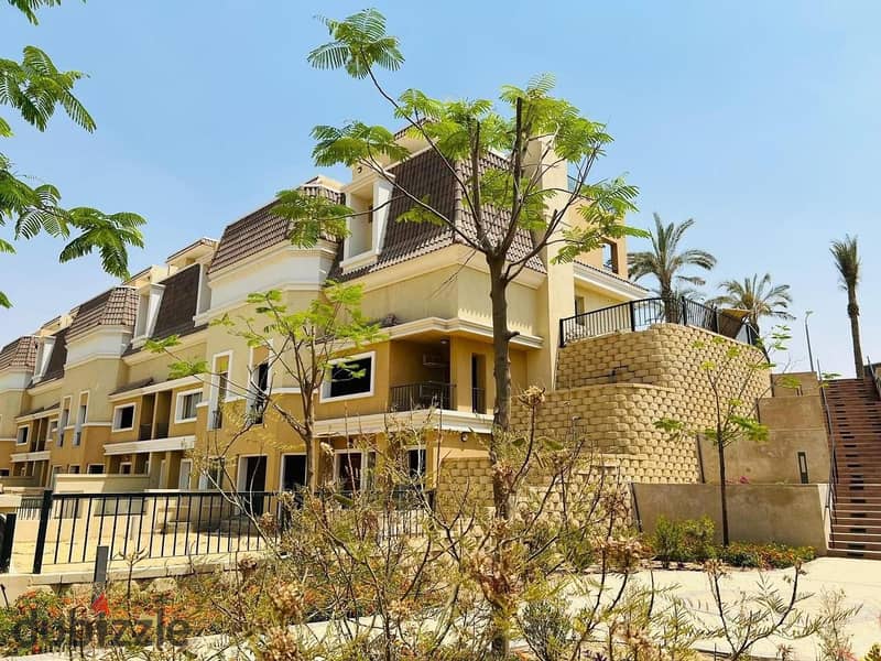 Villa for sale in installments in Sarai Compound, Mostakbal City 1