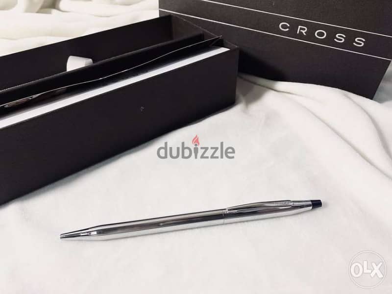 قلم كروس سيلفر فاخر جديد أصلي لم يستعمل نهائيا Cross pen 1