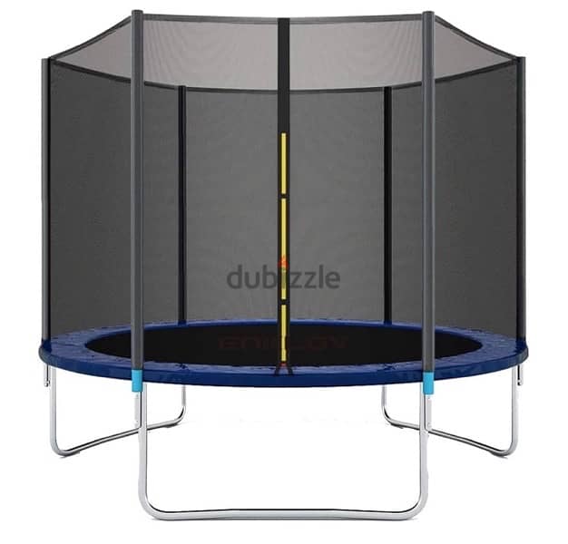 Trampoline for Adults & Kids - Diameter 3.55 Meters 0